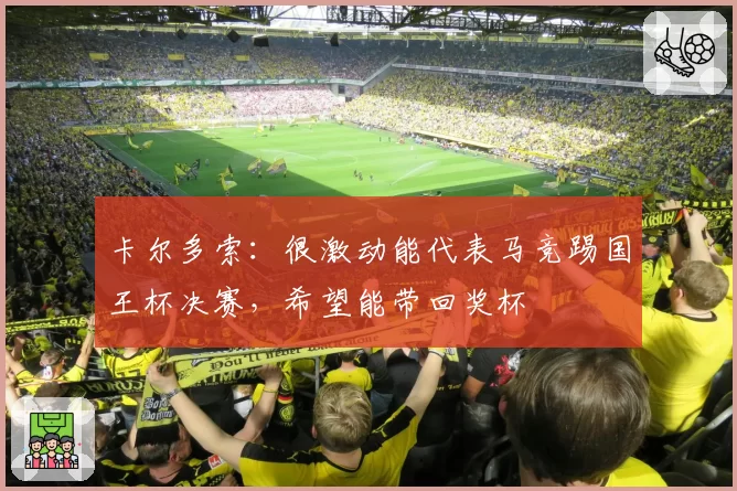 卡尔多索：很激动能代表马竞踢国王杯决赛，希望能带回奖杯